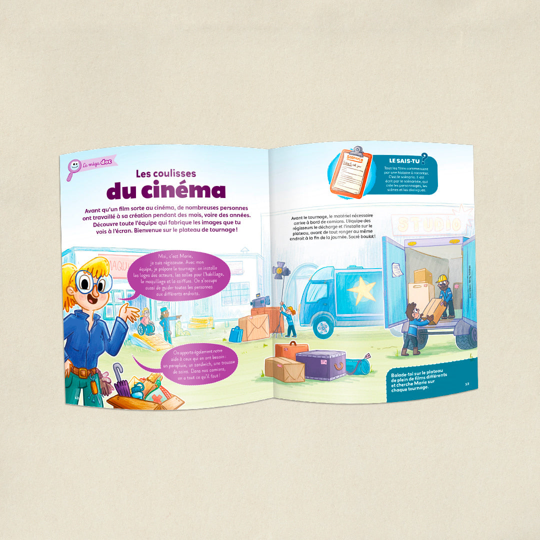 Les métiers du cinéma