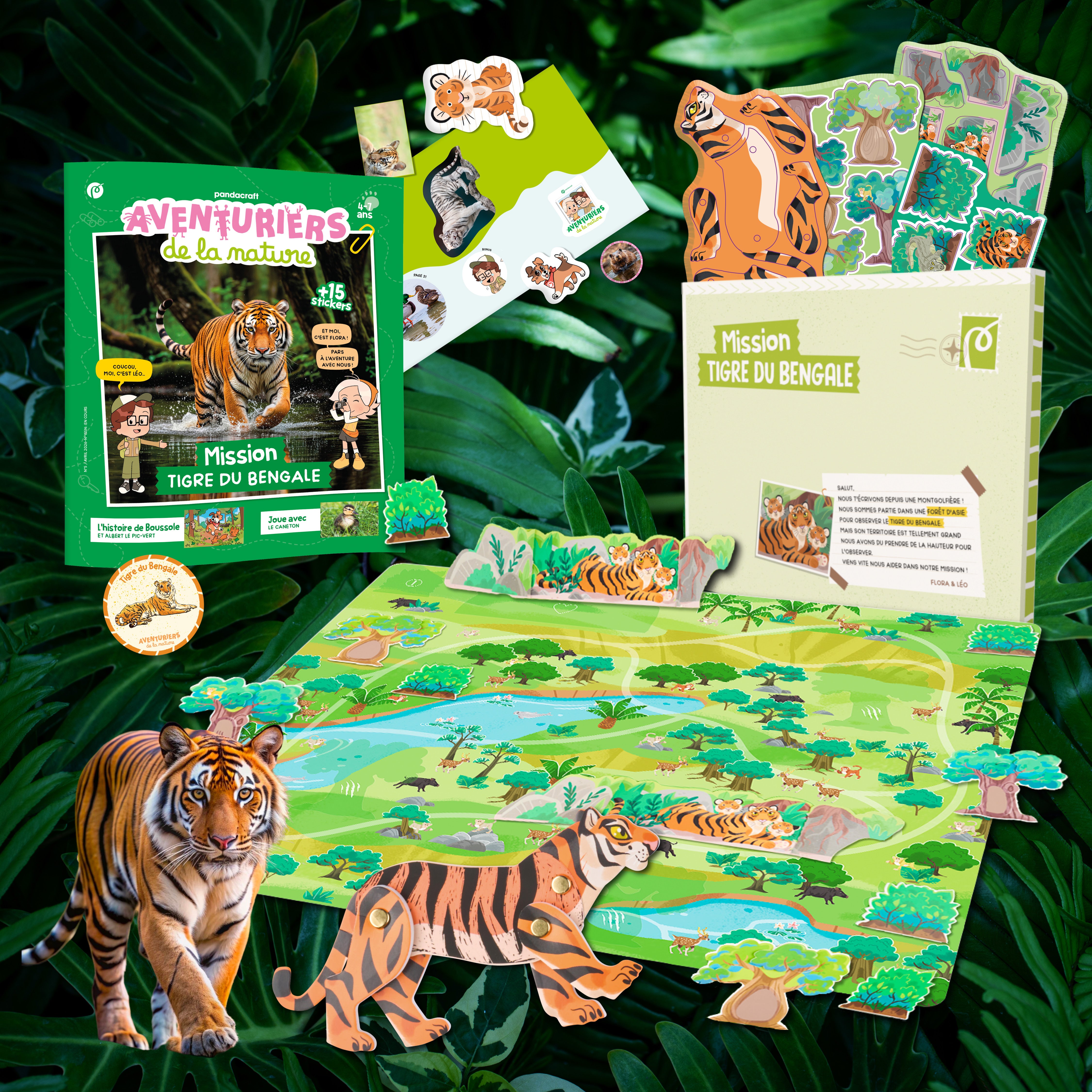 Le tigre du Bengale – Boutique Pandacraft