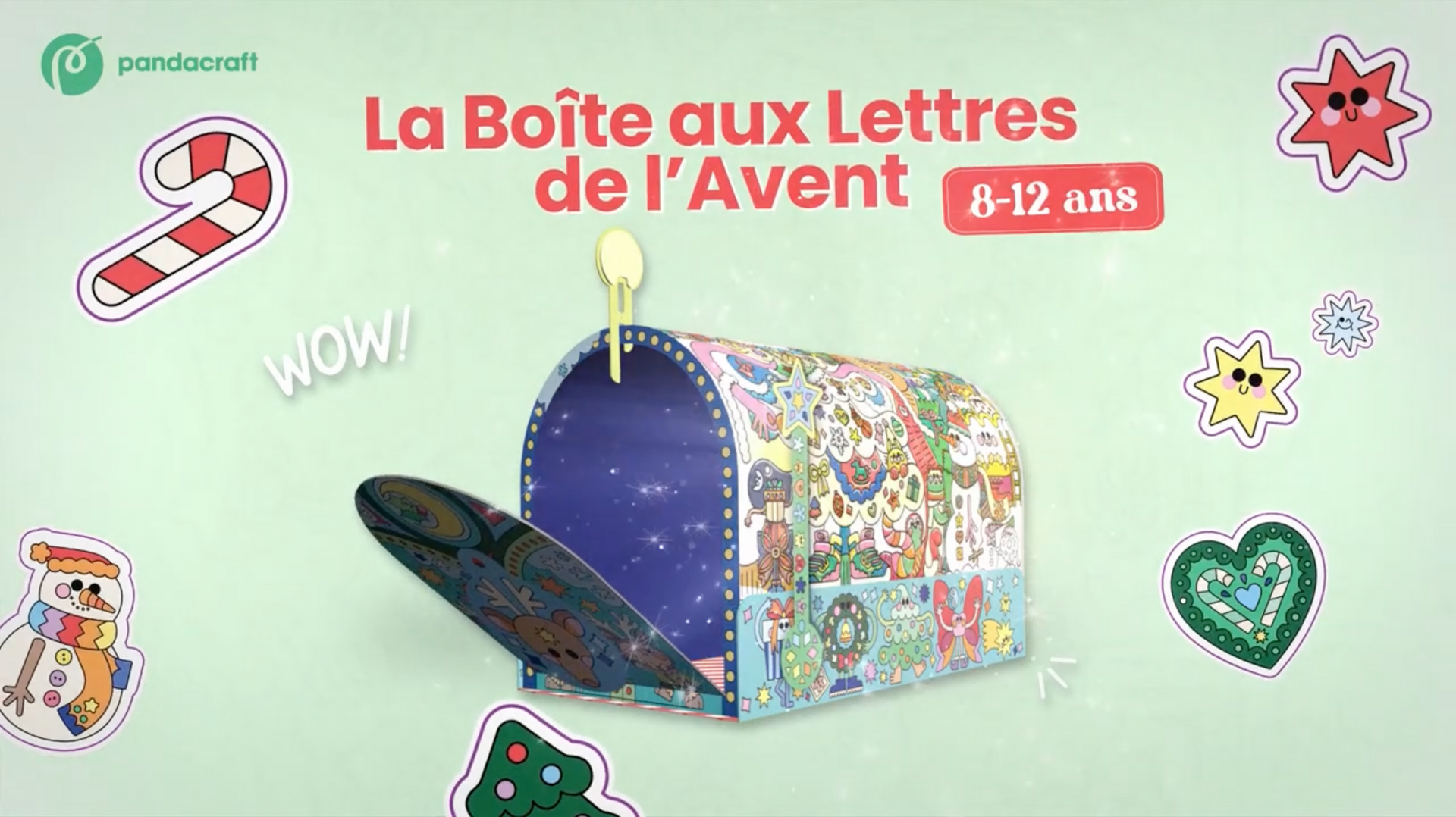 Charger la vidéo : Présentation boites aux lettres de l'avent