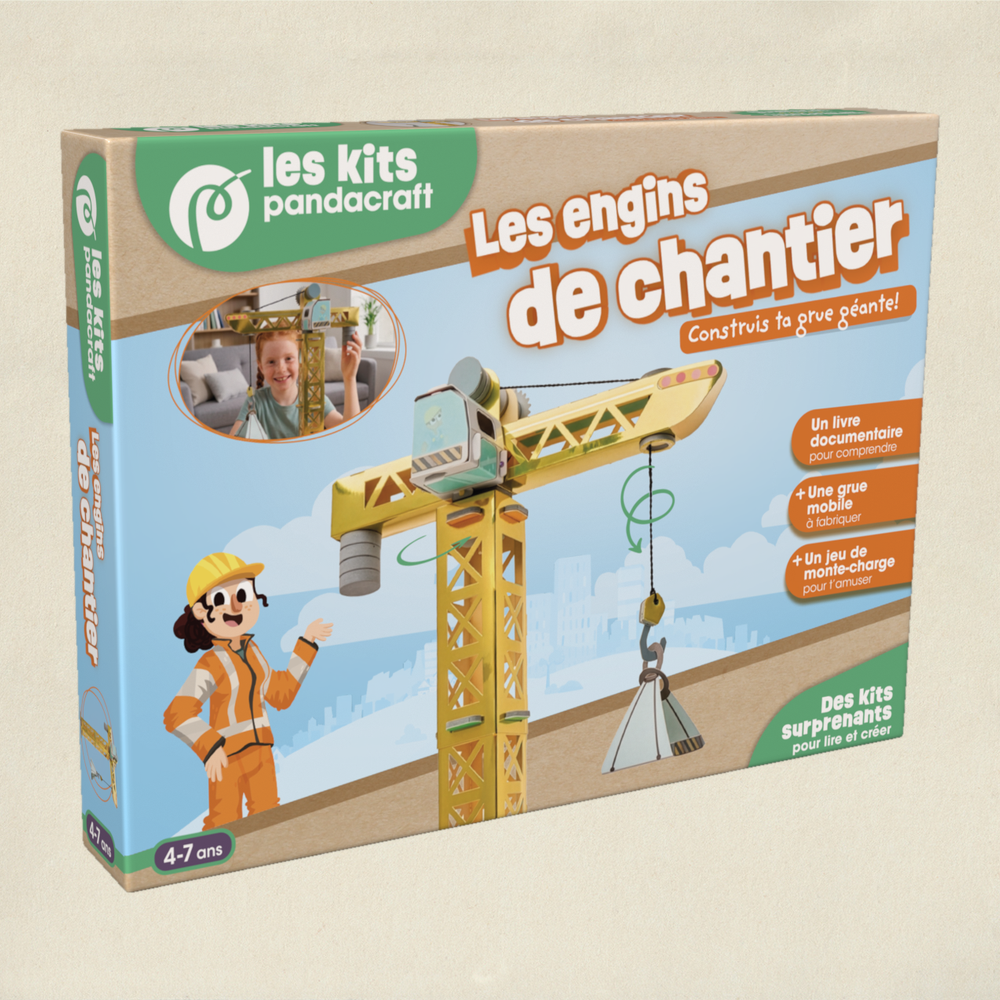 La grue à construire